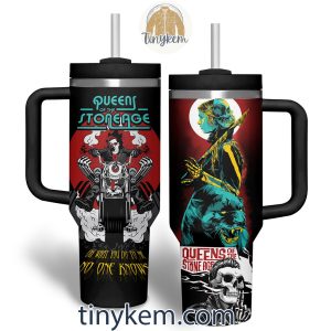 Queens of the Stone Age Customized 40Oz Tumbler With Handle