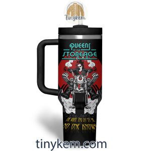 Queens of the Stone Age Customized 40Oz Tumbler With Handle2B3 oIFNp