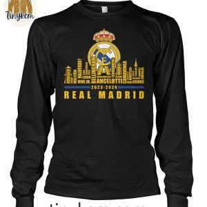 Real Madrid T Shirt 2023 2024 Roster 4 xGKTH