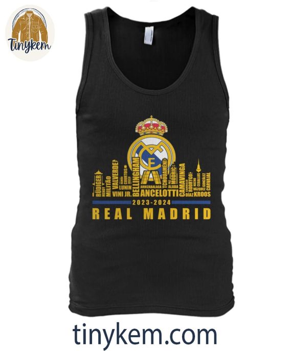 Real Madrid T-Shirt 2023-2024 Roster