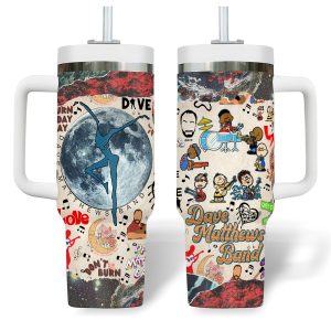 Retro Dave Matthews Band 40 Oz Tumbler