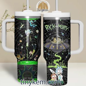 Rick and Morty Funny 40 Oz Tumbler