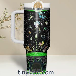 Rick and Morty Funny 40 Oz Tumbler