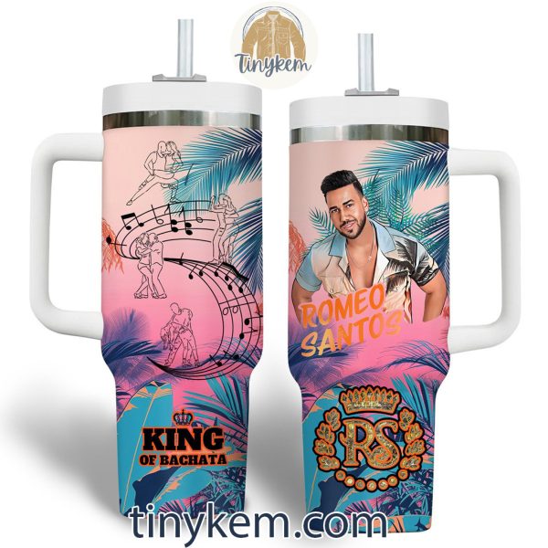 Romeo Santos 40Oz Tumbler: King of Bachata