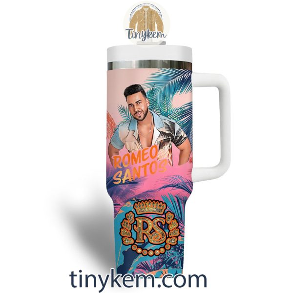 Romeo Santos 40Oz Tumbler: King of Bachata