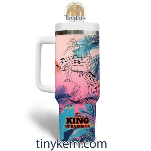 Romeo Santos 40Oz Tumbler King of Bachata2B4 0sHoJ