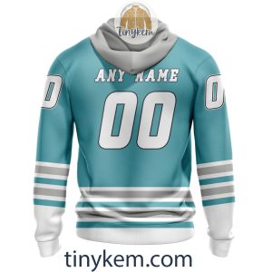 San Jose Sharks Customized Hoodie Tshirt Sweatshirt With Heritage Design2B3 zNYEq