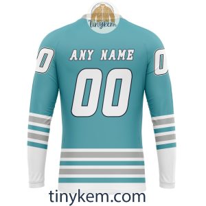 San Jose Sharks Customized Hoodie Tshirt Sweatshirt With Heritage Design2B5 DVw0H