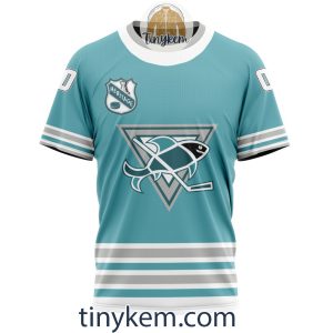 San Jose Sharks Customized Hoodie Tshirt Sweatshirt With Heritage Design2B6 wRDwO