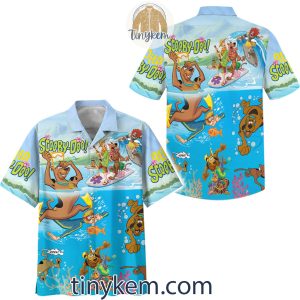Scooby Doo Hawaiian Shirt Diving With Friends2B3 DsvX1