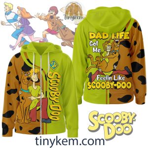 Scooby Doo Zipper Hoodie: Dad Life