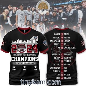 South Carolina Gamecocks 2024 National Champions Tshirt2B5 oVW7k