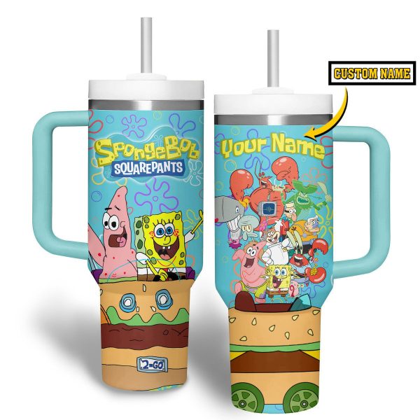 SpongeBob SquarePants Customized 40Oz Tumbler