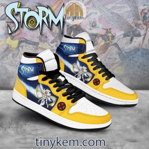 Storm X men Customized Air Jordan 1 High Top Shoes2B3 or29C