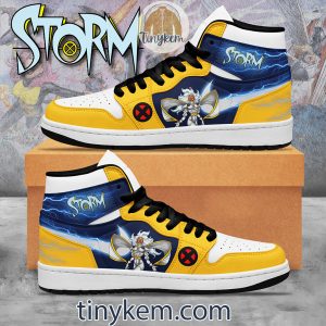 Storm X men Customized Air Jordan 1 High Top Shoes2B4 3N8dm