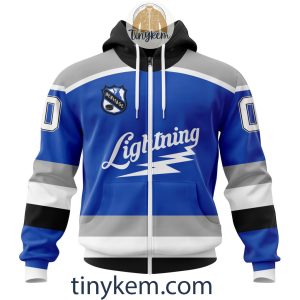 Tampa Bay Lightning Customized Hoodie Tshirt Sweatshirt With Heritage Design2B2 3Lrbp