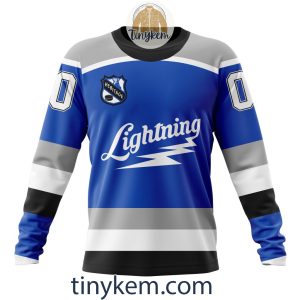 Tampa Bay Lightning Customized Hoodie Tshirt Sweatshirt With Heritage Design2B4 LPVia