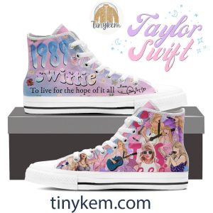 Taylor Swift Canvas High Top Shoes