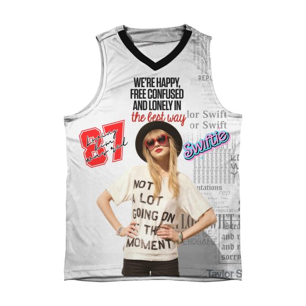 Taylor Swift Customized Basketball Suit Jersey