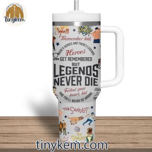 The Great Hambino Legends Never Die 40OZ Tumbler 3 qrhsz