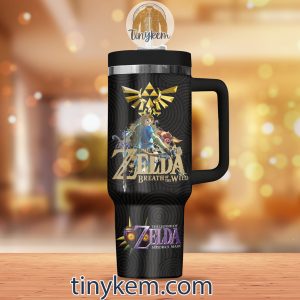 The Legend of Zelda 40Oz Tumbler Breath Of The Wild2B3 WuNDY