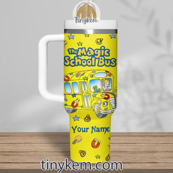 The Magic School Bus Customized 40Oz Tumbler