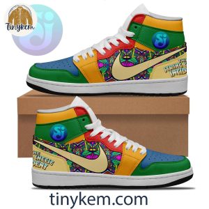 The String Cheese Incident Air Jordan 1 High Top Shoes