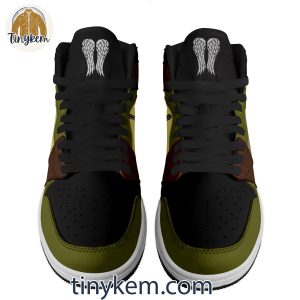 The Walking Dead Air Jordan 1 High Top Sneakers 2 mfUPS