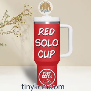 Toby Keith 40Oz Tumbler: Red Solo Cup