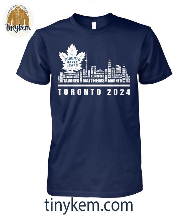 Toronto Maple Leafs 2024 Roster Shirt