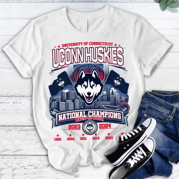 UConn Huskies National Champions 2024 Hawaiian Shirt