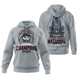 UConn Huskies National Champions 2024 Shirt Two Sides Printed2B8 SUuno