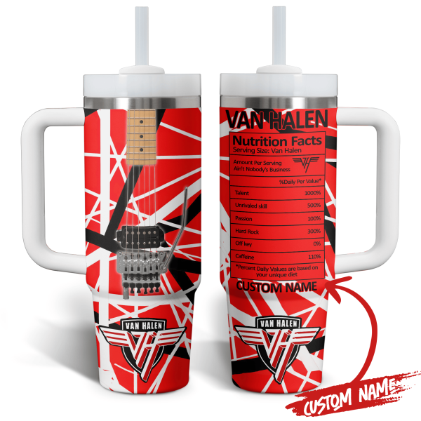 Van Halen Customized 40Oz Tumbler