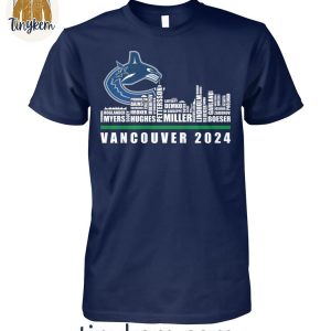 Vancouver Canucks 2024 Roster Shirt
