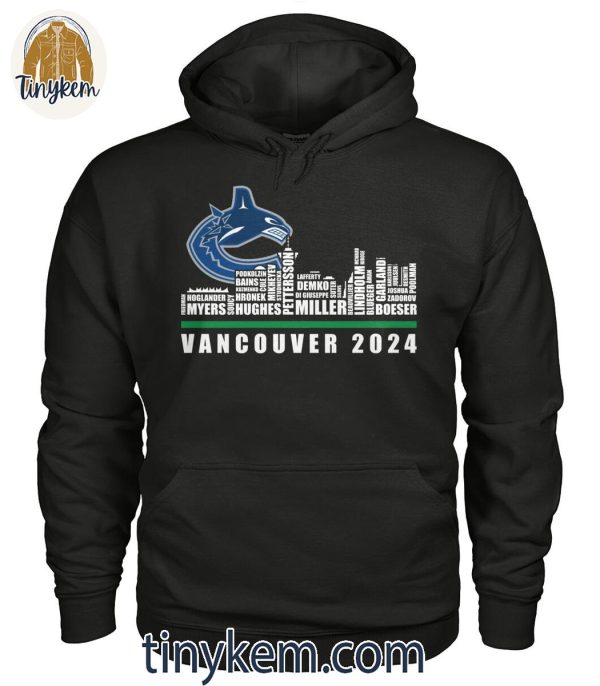 Vancouver Canucks 2024 Roster Shirt