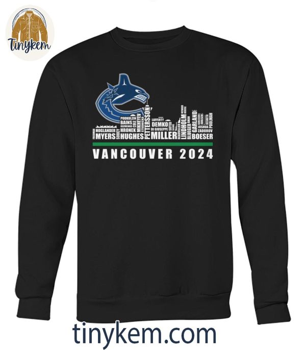 Vancouver Canucks 2024 Roster Shirt