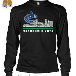 Vancouver Canucks 2024 Roster Shirt 4 68CeO