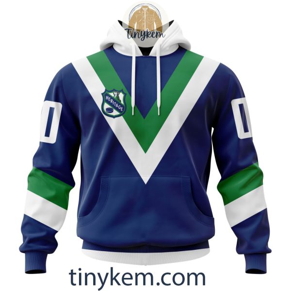 Vancouver Canucks Customized Hoodie, Tshirt, Sweatshirt With Heritage Design