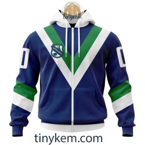 Vancouver Canucks Customized Hoodie Tshirt Sweatshirt With Heritage Design2B2 RXSb8