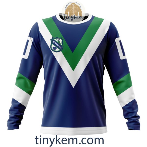 Vancouver Canucks Customized Hoodie, Tshirt, Sweatshirt With Heritage Design
