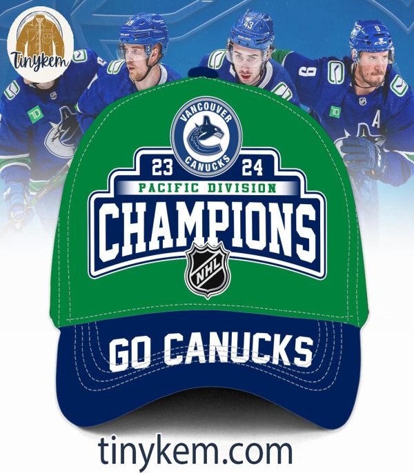 Vancouver Canucks Pacific Division Champions 2023-2024 Cap