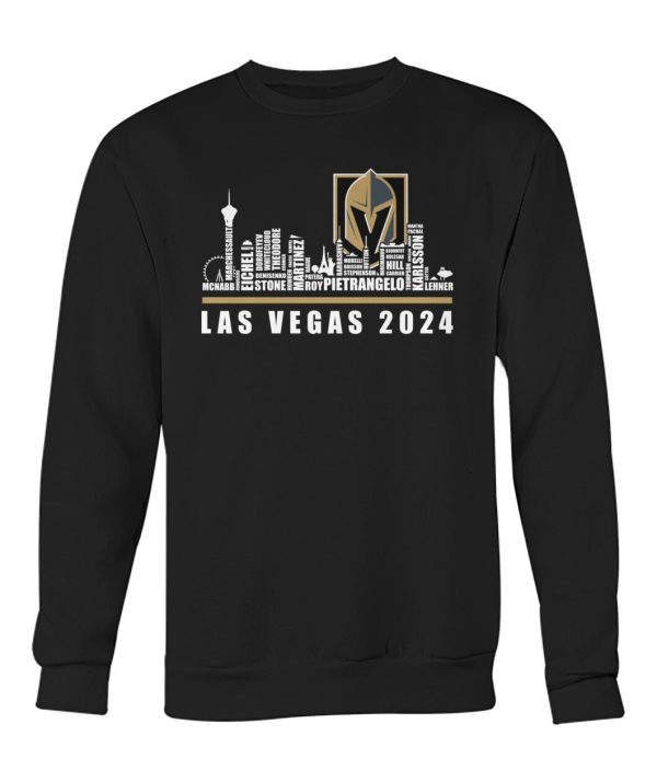 Vegas Golden Knights Roster 2024 Shirt, Hoodie, Sweatshirt