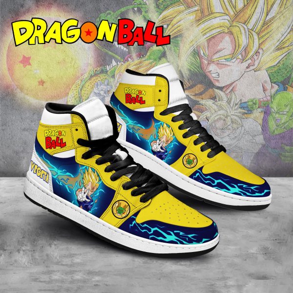 Vegeta Air JD 1 High Top Custom Shoes