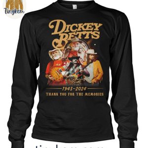 Vinatge Dickey Betts 1943 2024 T Shirt 3 lmsAE