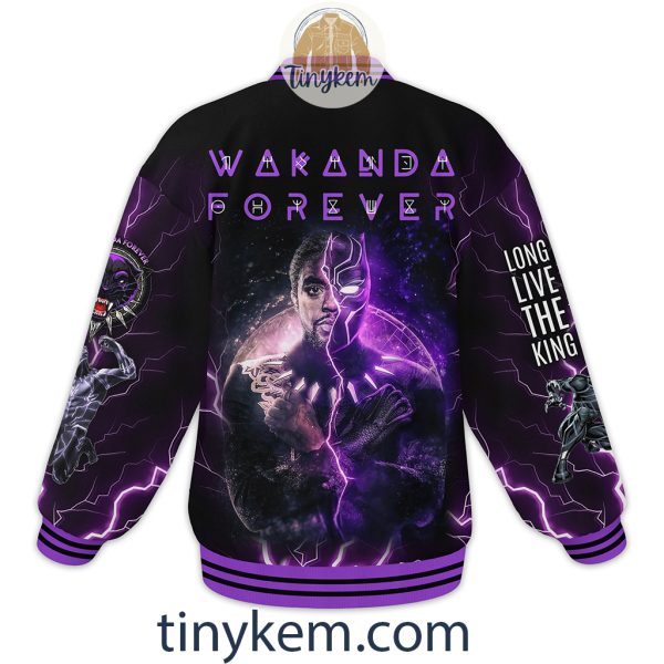 Wakanda Forever Baseball Jacket: Black Panther Fans