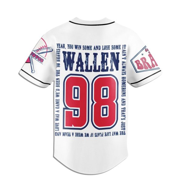 Wallen 98 Braves Baseball Jersey
