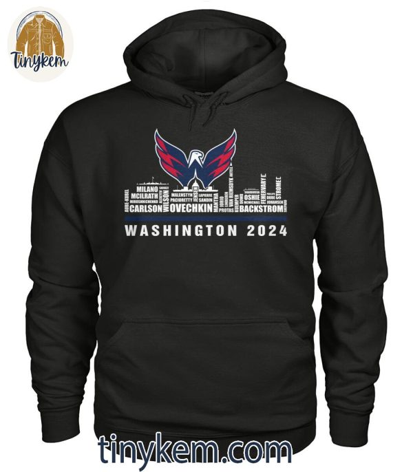 Washington Capitals 2024 Roster Shirt