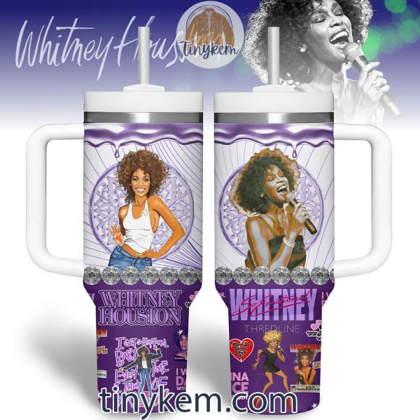 Whitney Houston 40 Oz Tumbler In Various Colors