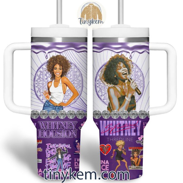 Whitney Houston 40 Oz Tumbler In Various Colors