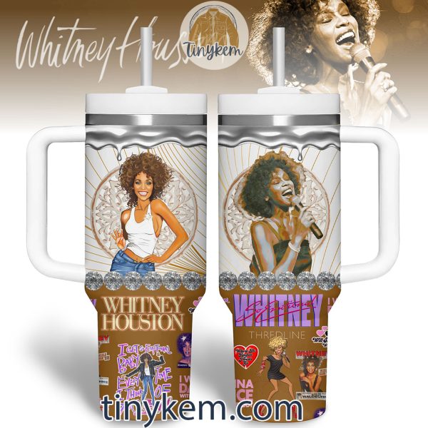 Whitney Houston 40 Oz Tumbler In Various Colors